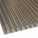 Сотовый поликарбонат Berolux 8мм бронза 2,10x12,00