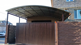 Сотовый поликарбонат Novattro 16мм бронза 2,10х12,0