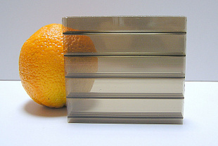 Сотовый поликарбонат Polygal Стандарт 10мм бронза 2,10x12,00