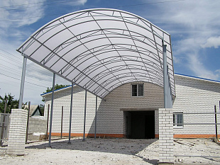 Сотовый поликарбонат Berolux 6мм опал 2,10x12,00