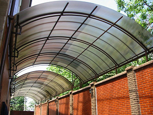 Сотовый поликарбонат Novattro 16мм бронза 2,10х12,0