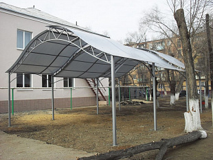 Сотовый поликарбонат Polygal Стандарт 10мм серебро 2,10x12,00