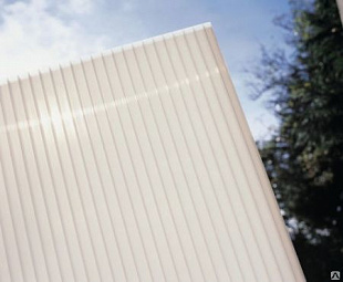 Сотовый поликарбонат Sotalight 8мм опал 2,10x12,00