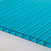 Сотовый поликарбонат Sotalight 10мм бирюза 2,10x12,00