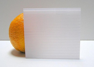 Сотовый поликарбонат Polygal Стандарт 10мм белый 2,10x12,00