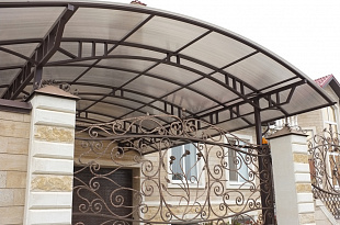 Сотовый поликарбонат Sotalight 6мм бронза 2,10x12,00