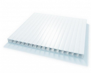 Сотовый поликарбонат Sotalight 6мм опал 2,10x12,00
