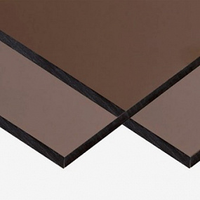 3 мм бронза 25 % ( темный) монолитный поликарбонат NOVATTRO GUARD2,05*3,05