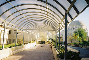 Сотовый поликарбонат Novattro 10мм прозрачный 2,10х12,0