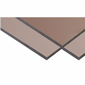 3 мм бронза 50 % монолитный поликарбонат NOVATTRO GUARD2,05*3,05
