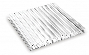 Сотовый поликарбонат Novattro 10мм прозрачный 2,10х12,0