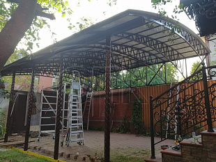 Сотовый поликарбонат Polygal Стандарт 6мм бронза 2,10x12,00